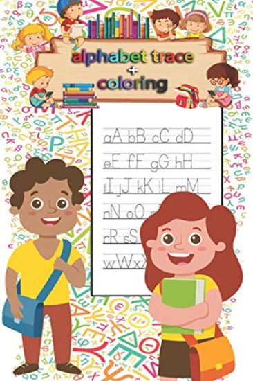 Letter Tracing & coloring Book for Preschoolers and Kids: Kindergarten, handwriting book, practice workbook, pre-k, toddlers, Letter Tracing Workbook,