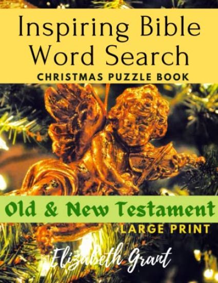 Inspiring Bible Word Search Christmas Puzzle Book
