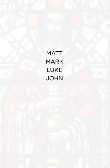 Matt Mark Luke John: The NIV books of Matthew, Mark, Luke and John