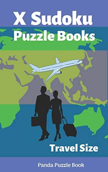 X Sudoku Puzzle Books Travel Size