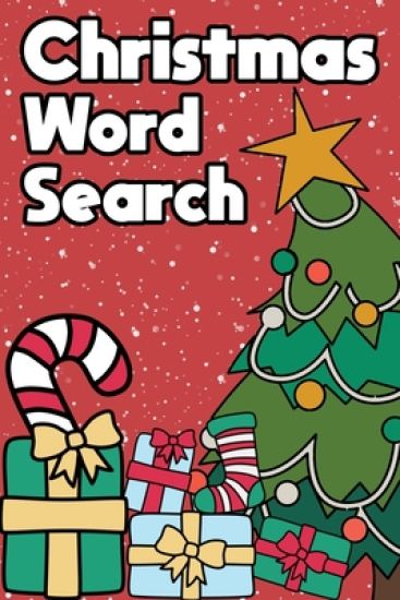 Christmas Word Search: Happy Holiday Edition Challenging Puzzle Game Activity Book A Small Travel Size With Merry Xmas Tree Stocking Stuffer Gifts The