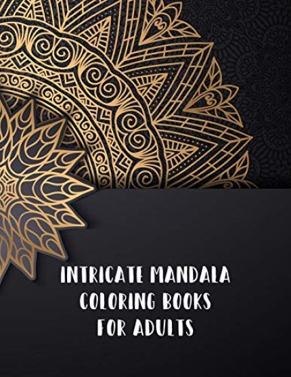 Intricate Mandala Coloring Books For Adults