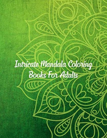 Intricate Mandala Coloring Books For Adults