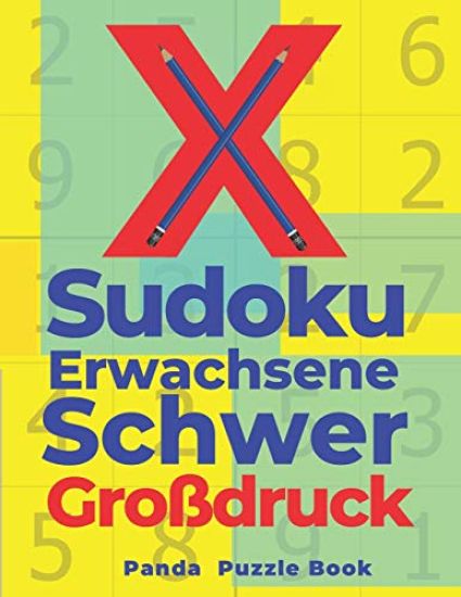 X Sudoku Erwachsene Schwer Großdruck