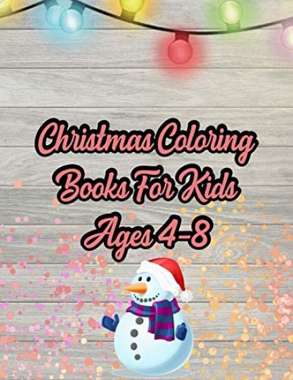 Christmas Coloring Books For Kids Ages 4-8