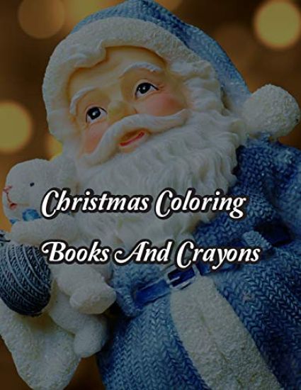 Christmas Coloring Books And Crayons