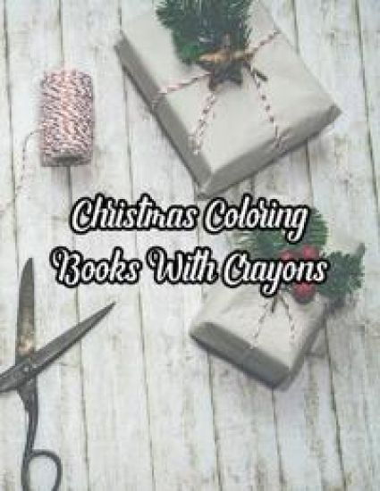 Christmas Coloring Books With Crayons