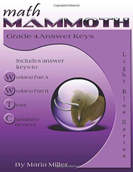 Math Mammoth Grade 4 Answer Keys