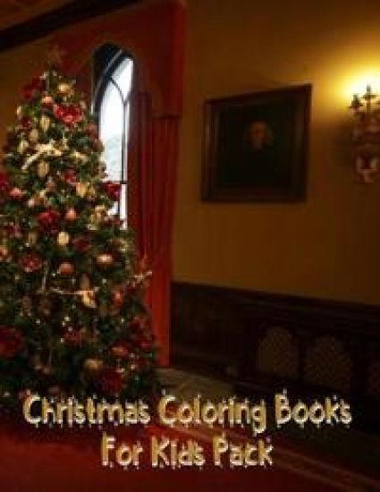Christmas Coloring Books For Kids Pack