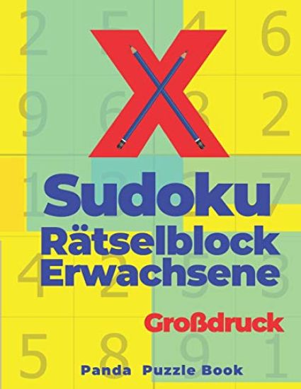 X Sudoku Rätselblock Erwachsene Großdruck
