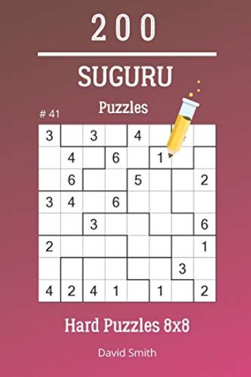 Suguru Puzzles - 200 Hard Puzzles 8x8 vol.41