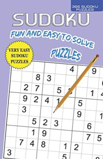 366 Fun And Very Easy to Solve SUDOKU Puzzles: Suitable for the vision impaired, beginners one puzzle per day puzzle book by deVen for 2020 with puzzl
