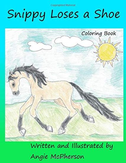 Snippy Loses a Shoe: Coloring Book