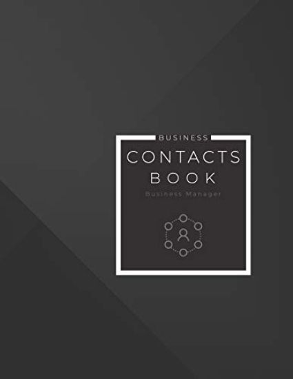 Business Contacts Book: Contacts Manager for Small Business Owners