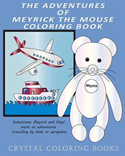 The Adventures Of Meyrick The Mouse Coloring Book: A Childrens First Story Book About A Little White Mouse That Lives In A Pocket And Loves To See Ani
