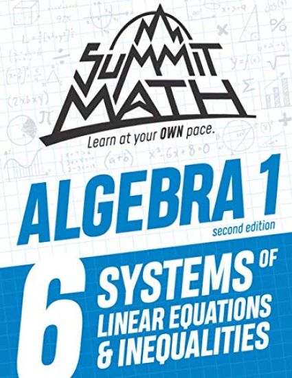 Summit Math Algebra 1 Book 6