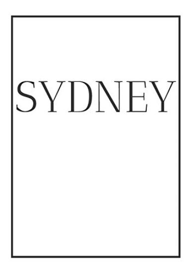 Sydney: A decorative book for coffee tables, bookshelves, bedrooms and interior design styling: Stack International city books