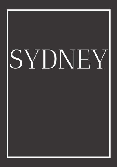 Sydney: A decorative book for coffee tables, bookshelves, bedrooms and interior design styling: Stack International city books