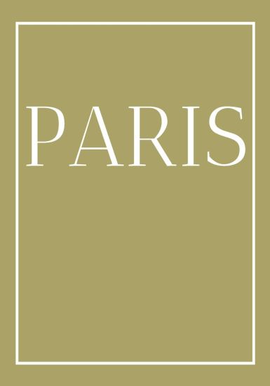 Paris: A colorful decorative book for coffee tables, end tables, bookshelves and interior design styling Stack city books to