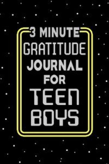 3 Minute Gratitude Journal for Teen Boys