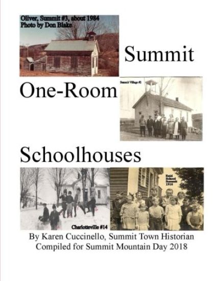 Summit, NY One-Room Schoolhouses: also called Little Red or White, District, Rural or Common Schools