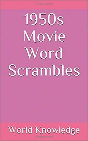 1950s Movie Word Scrambles