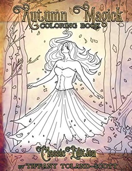 Autumn Magick Coloring Book Classic Edition