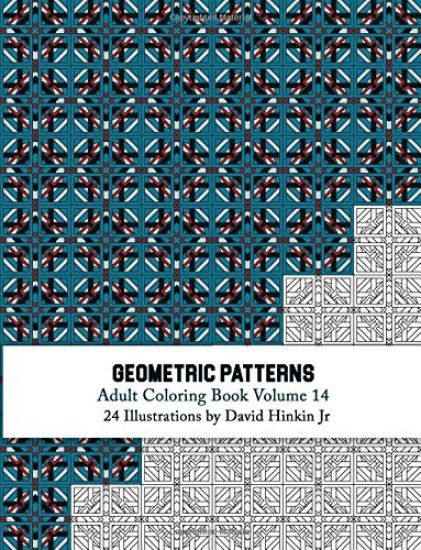Geometric Patterns - Adult Coloring Book Vol. 14
