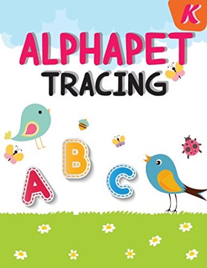 Alphabet Tracing: Kindergarten Handwriting Workbook, Trace Alphabet and Coloring for Kids, 106 Pages
