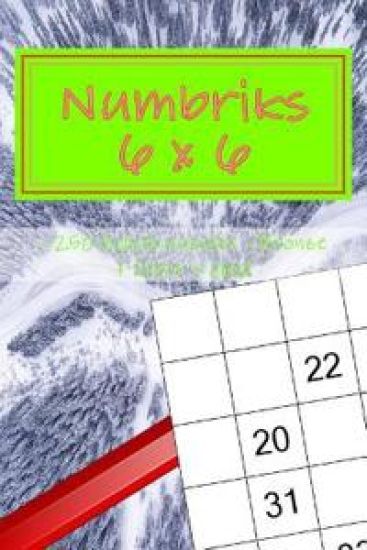 Numbriks 6 x 6 - 250 logical puzzles - Bronze + Silver + Gold: Easy - Medium - Hard - Very hard. This is an excellent sudoku for you