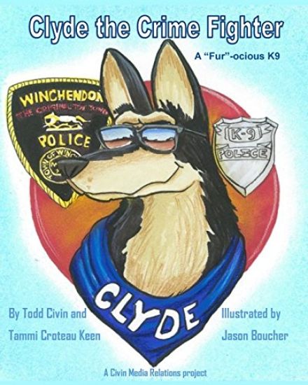 Clyde the "Fur"-ocious K9 Crime Fighter