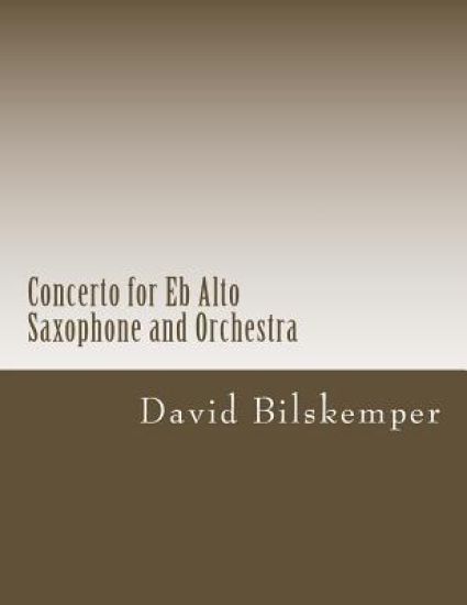 Concerto for Eb Alto Saxophone and Orchestra: (Full Score)