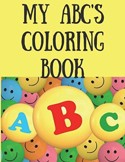 My ABC's Coloring Book: Learn your upper and lower cases.