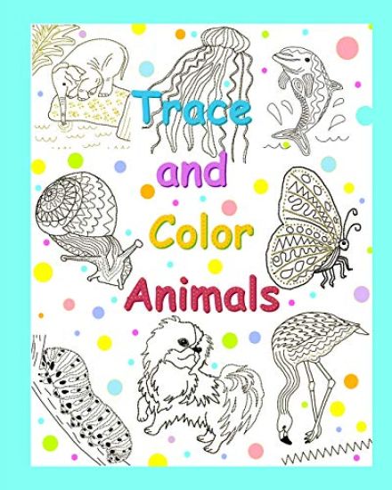 Trace and Color Animals