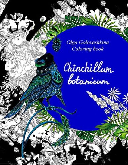 Chinchillum Botanicum: Coloring book