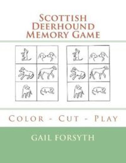 Scottish Deerhound Memory Game