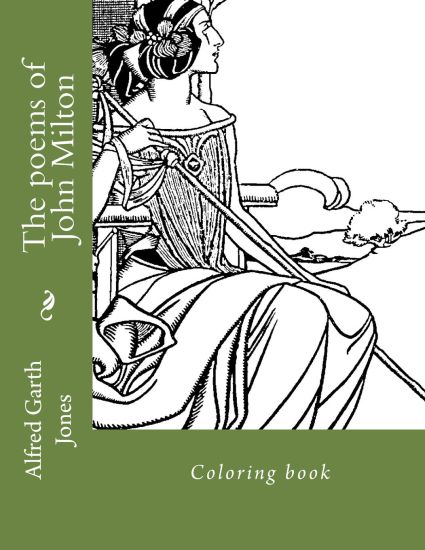 The poems of John Milton: Coloring book