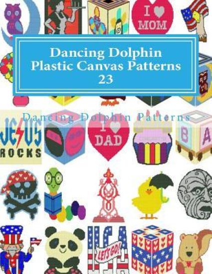 Dancing Dolphin Plastic Canvas Patterns 23: DancingDolphinPatterns.com