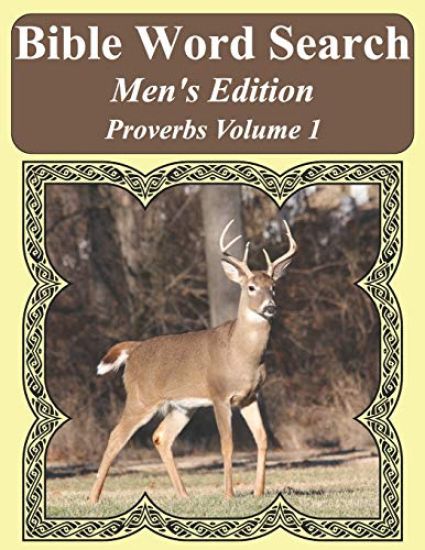 Bible Word Search Men's Edition: Proverbs Volume 1 Extra Large Print