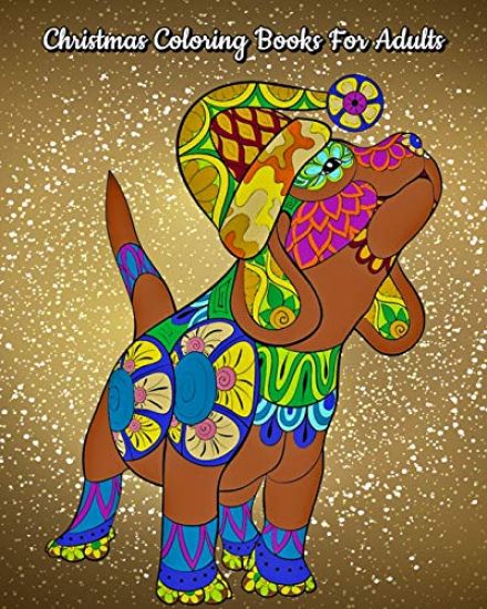 Christmas Coloring Books For Adults: Stress Relieving Christmas Designs, Beautiful Christmas Drawings (Perfect Christmas Gift)