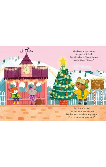 Matthew on the North Pole Express