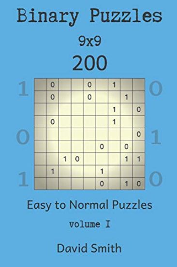 Binary Puzzles - 200 Easy to Normal Puzzles 9x9 Vol.1