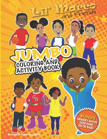 Lil' Marco and Friends Jumbo Coloring and Activity Book
