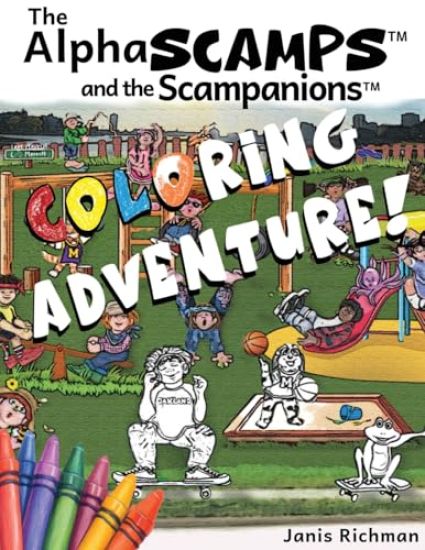 The AlphaScamps and Scampanions Coloring Adventure