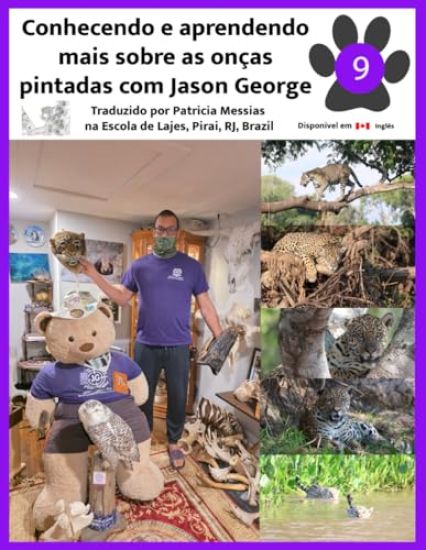 Conhecendo e aprendendo mais sobre as oncas pintadas com Jason George