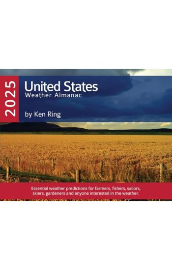 United States of America Weather Almanac 2025 (Paperback)