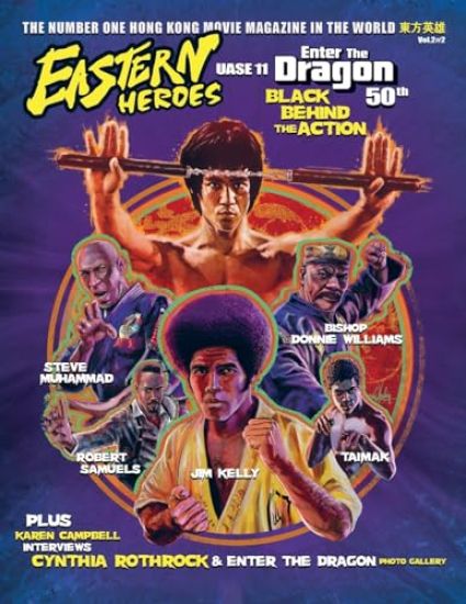 Eastern Heroes Bruce Lee 50th Anniversary Black Behind the Action