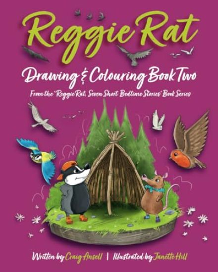 Reggie Rat Drawing & Colouring Book 2