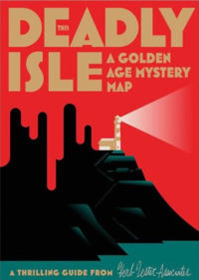 This Deadly Isle: A Golden Age Mystery Map