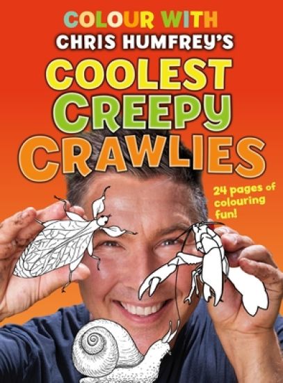 Colour with Chris Humfrey's Coolest Creepy Crawlies